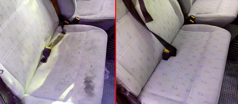 Čištění čalounění sedaček | Jak vyčistit interiér auta?