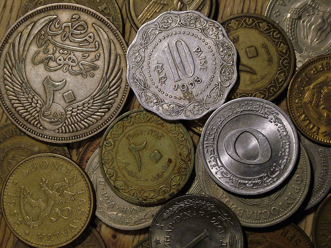 Jak vyčistit špinavé mince?