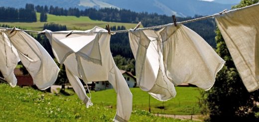 Jak věšet a sušit prádlo na slunci?