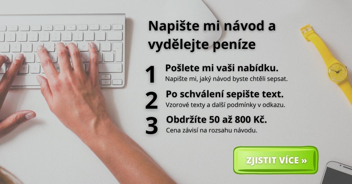 Napište mi radu, tip, návod na čištění a úklid