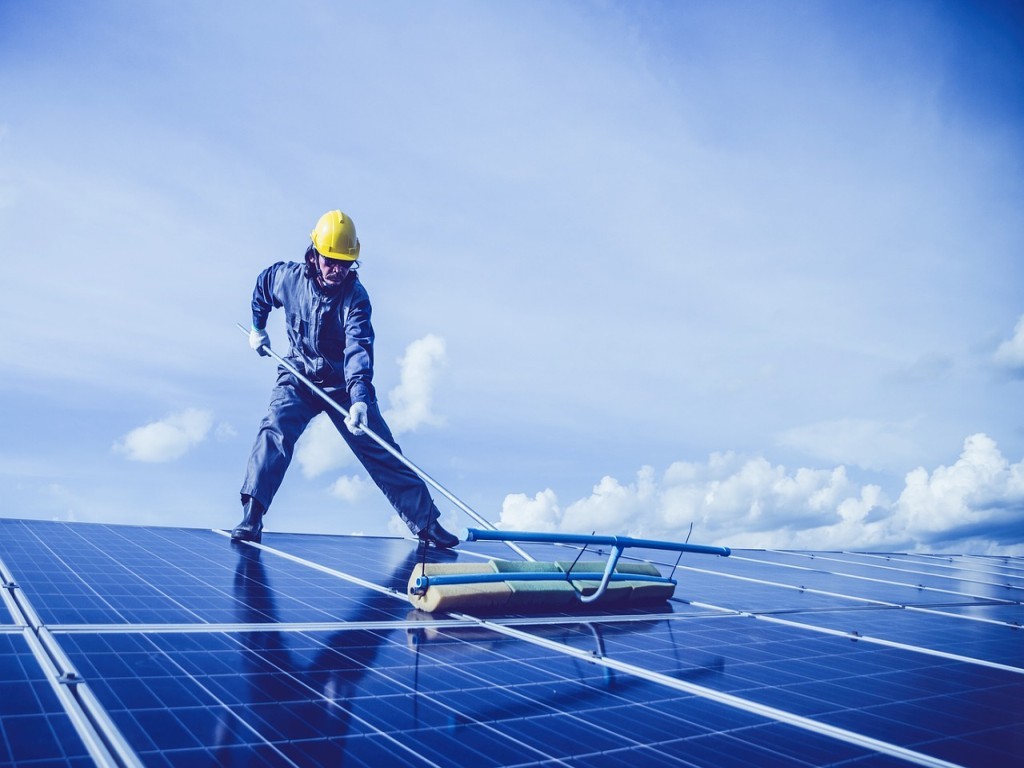 Jak čistit fotovoltaické panely?